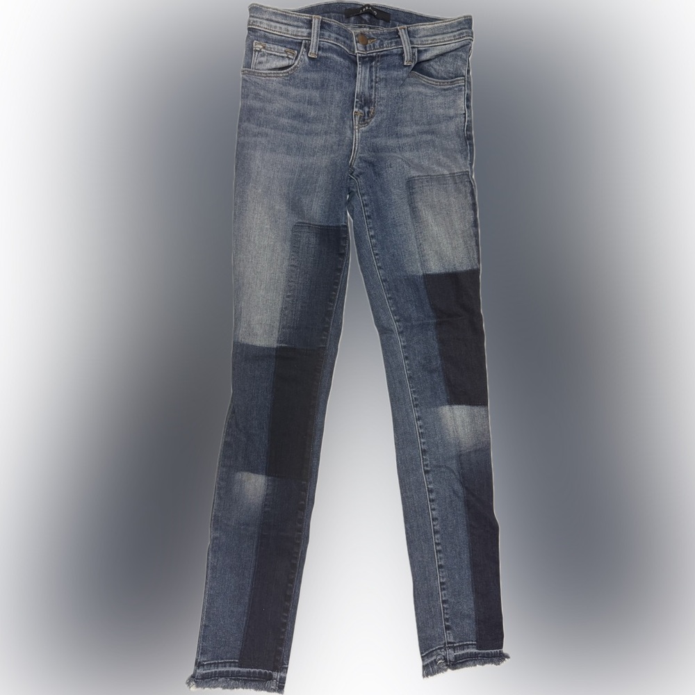 J. Brand Women's Blue Patchwork Jeans | Sz 25